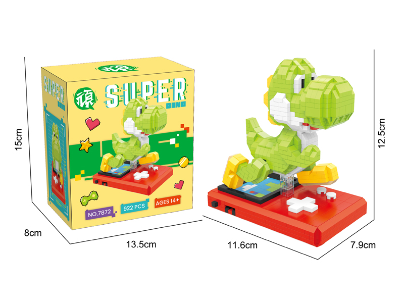 922PCS Micro Cartoon Building Block