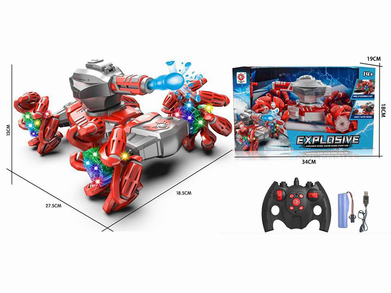 Remote Control Stunt Water Bomb Twist Car