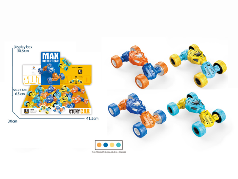 Pull Back Stunt Cars 8pcs