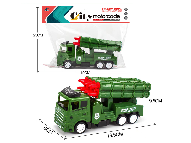 Friction Missile Military Vehicle