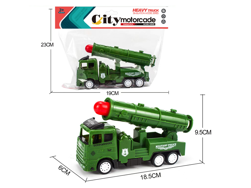 Friction Missile Military Vehicle