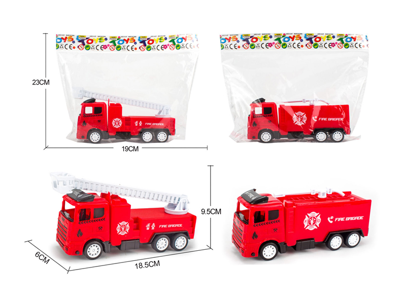 Friction Fire Truck