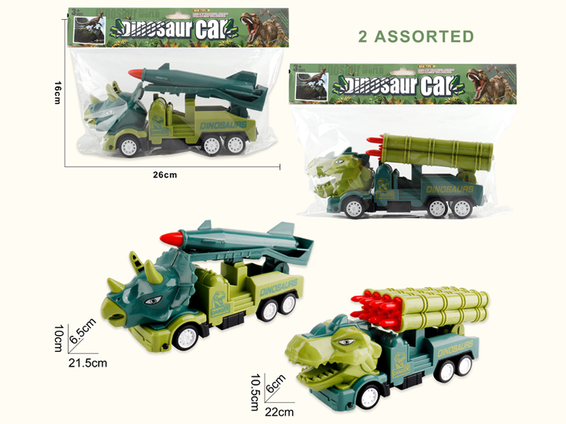 Friction Dinosaur Missile Vehicle