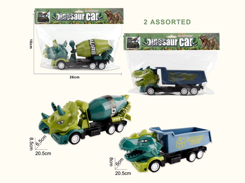 Friction Dinosaur Cement Dongfeng Car