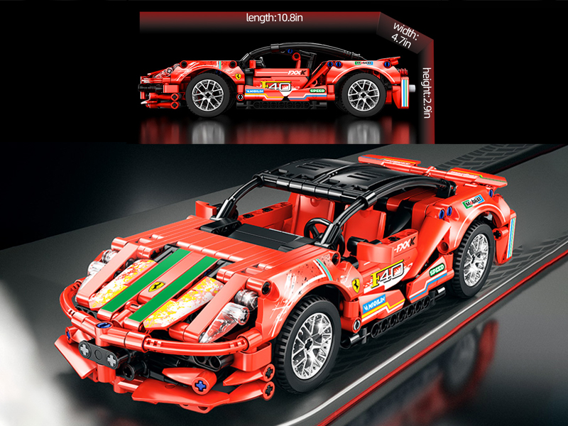 466PCS Model Car Series Building Block