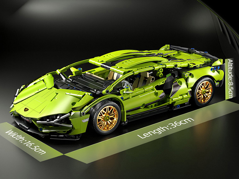 1186PCS Model Car Series Building Block