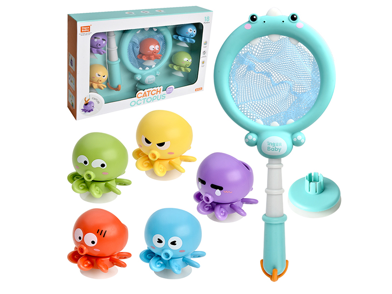 Dinosaur Scoop Net Catch Octopus Toys