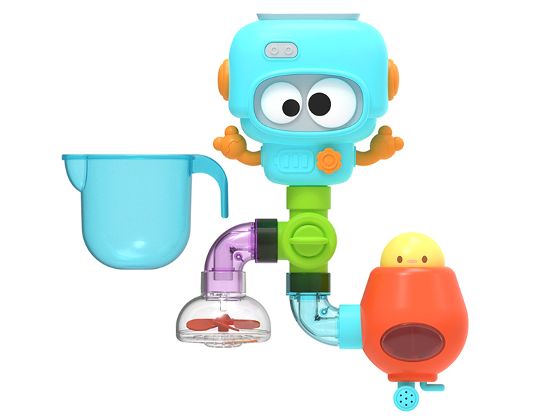 DIY Assembly Water Pipe Bath Toy 9pcs