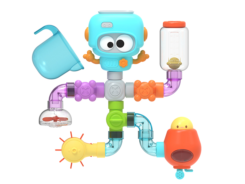 DIY Assembly Water Pipe Bath Toy 21pcs