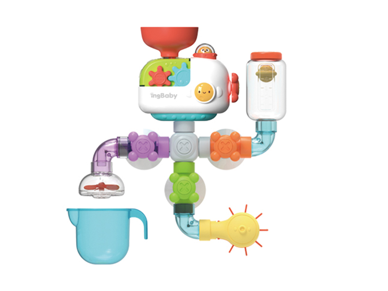 DIY Assembly Water Pipe Bath Toy 20pcs