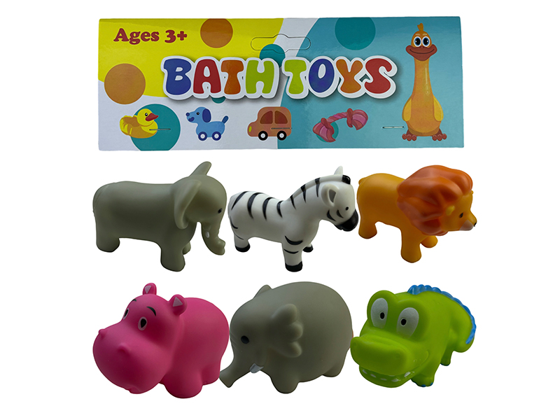 6PCS Vinyl Animal