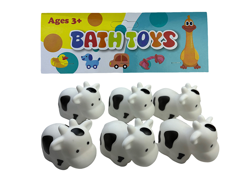 6PCS Vinyl Cattle
