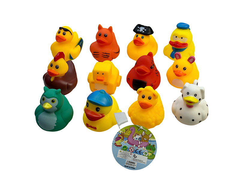 12PCS Vinyl Duck