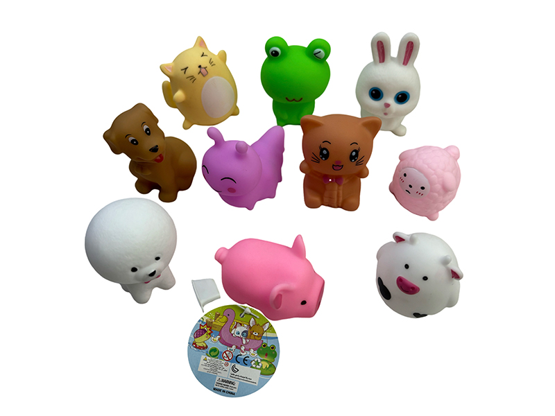 10PCS Vinyl Animal