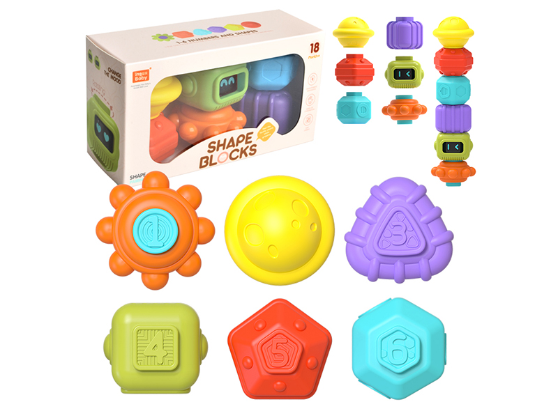 Shape Blocks 6pcs