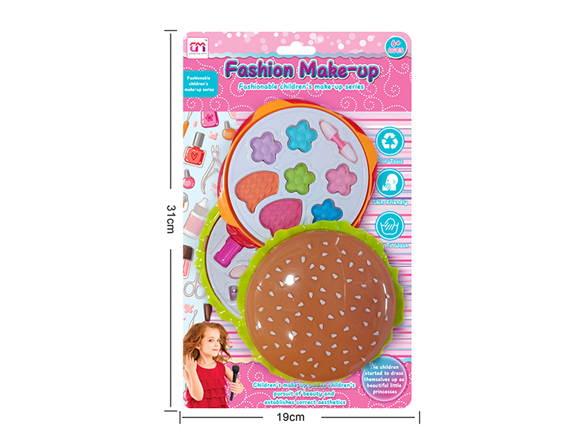 Hamburger Shaped Children's Make Up Set