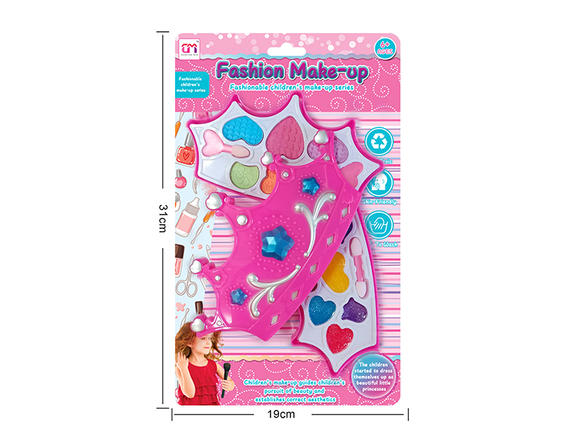 Imperial Crown Shaped Children's Make Up Set