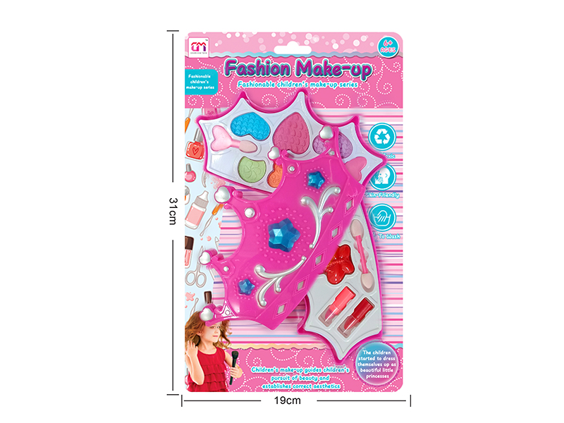 Imperial Crown Shaped Children's Make Up Set