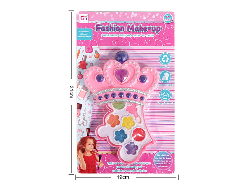 Imperial Crown Shaped Children's Make Up Set
