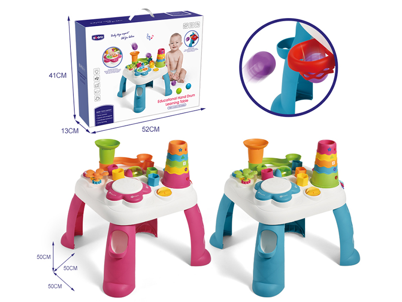 Educational Hand Drum Learning Table(With Music)