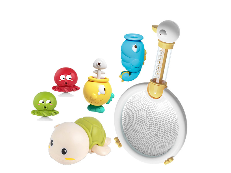 Pelican Scoop Net Catch Fish Game 7pcs