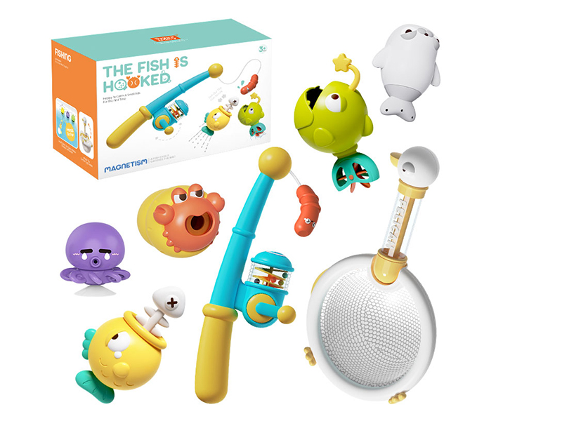 Pelican Scoop Net Fishing Game 8pcs