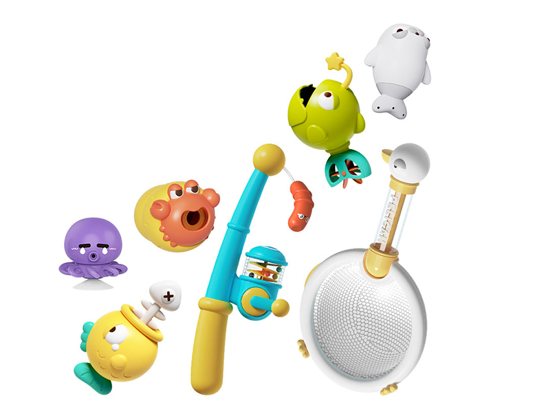 Pelican Scoop Net Fishing Game 8pcs