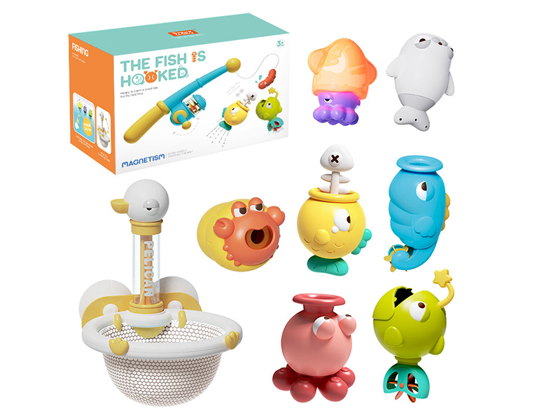 Pelican Scoop Net Catch Fish Game 12pcs