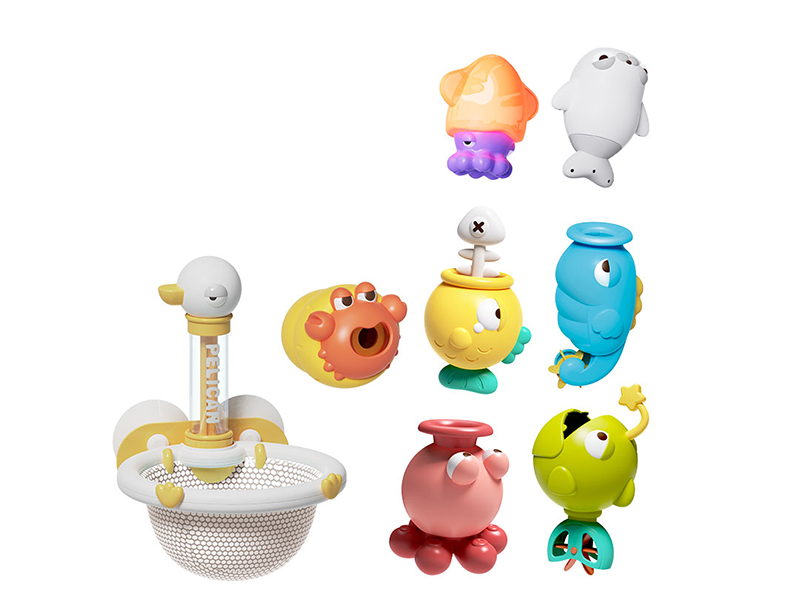 Pelican Scoop Net Catch Fish Game 12pcs