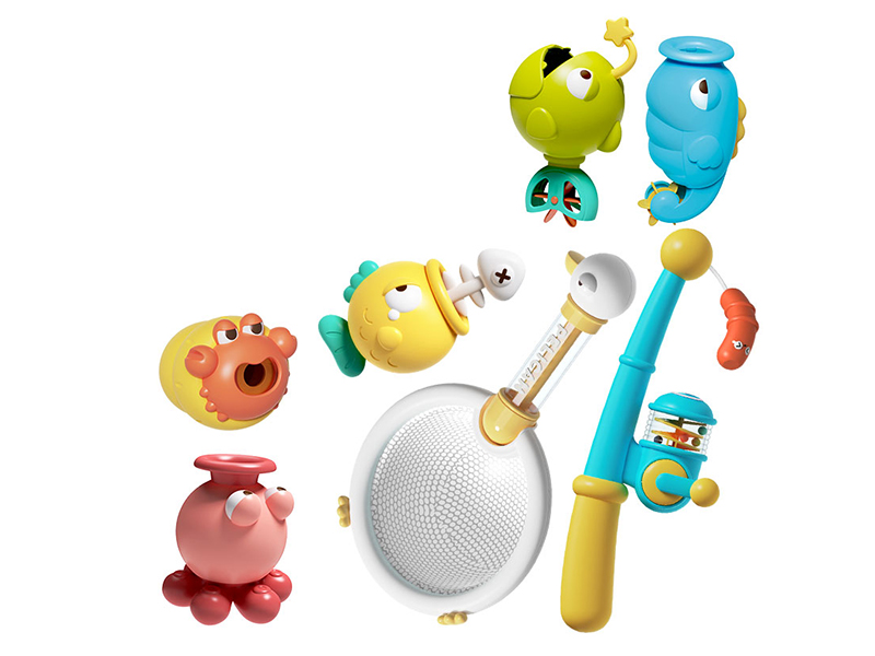 Pelican Scoop Net Fishing Game 8pcs