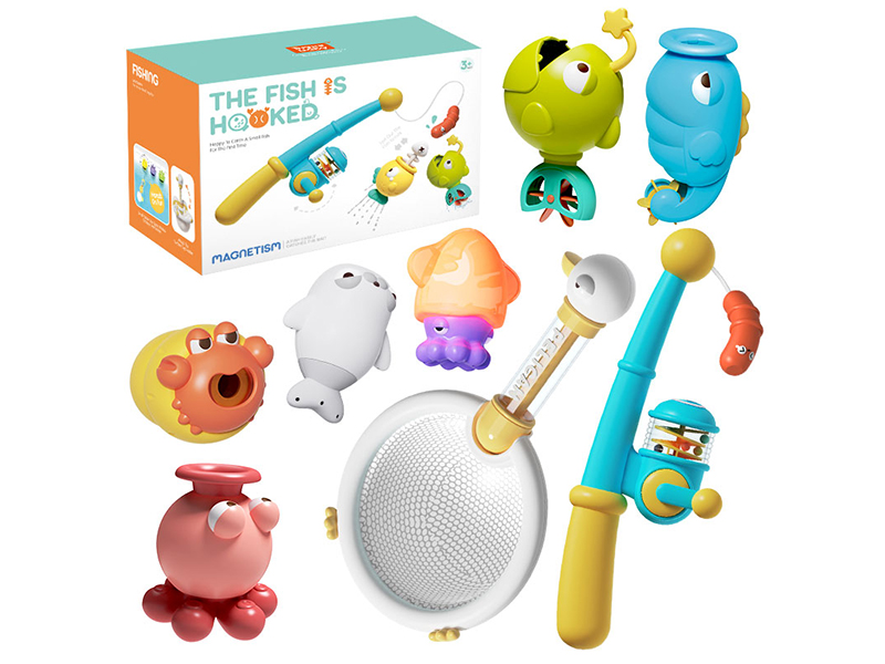 Pelican Scoop Net Fishing Game 9pcs