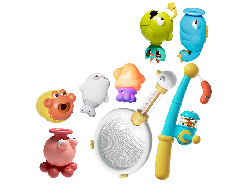 Pelican Scoop Net Fishing Game 9pcs