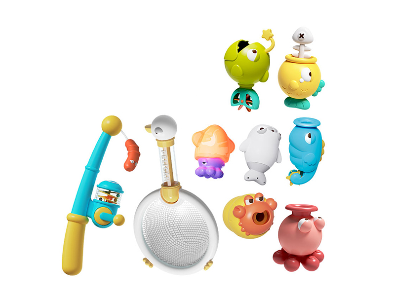 Pelican Scoop Net Fishing Game 10pcs