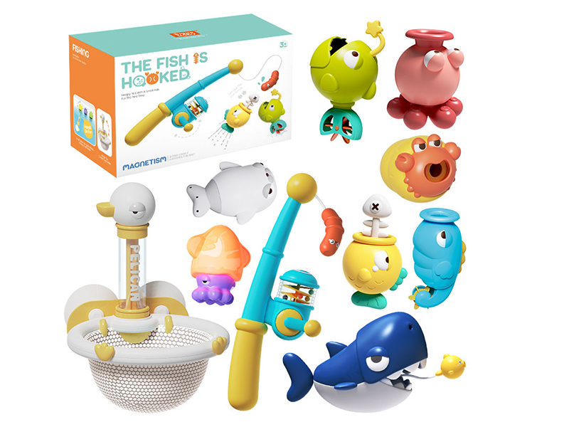 Pelican Scoop Net Fishing Game 13pcs