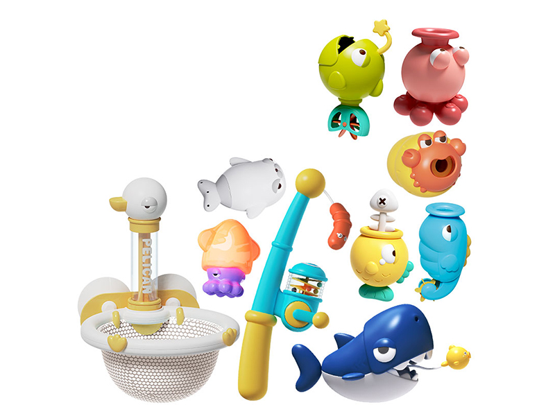 Pelican Scoop Net Fishing Game 13pcs