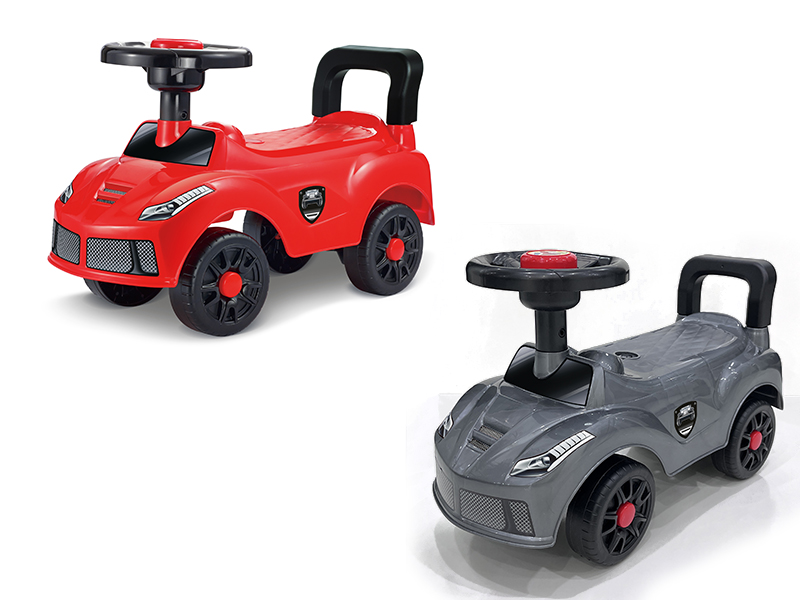 Cartoon Ride On Car(Steering Wheel With BB Whistle)