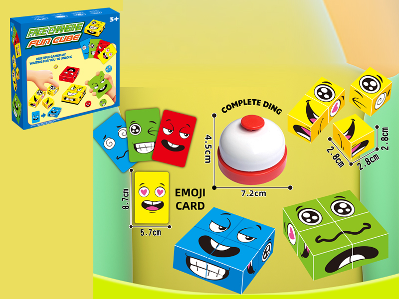 Face Changing Rubik'S Cube