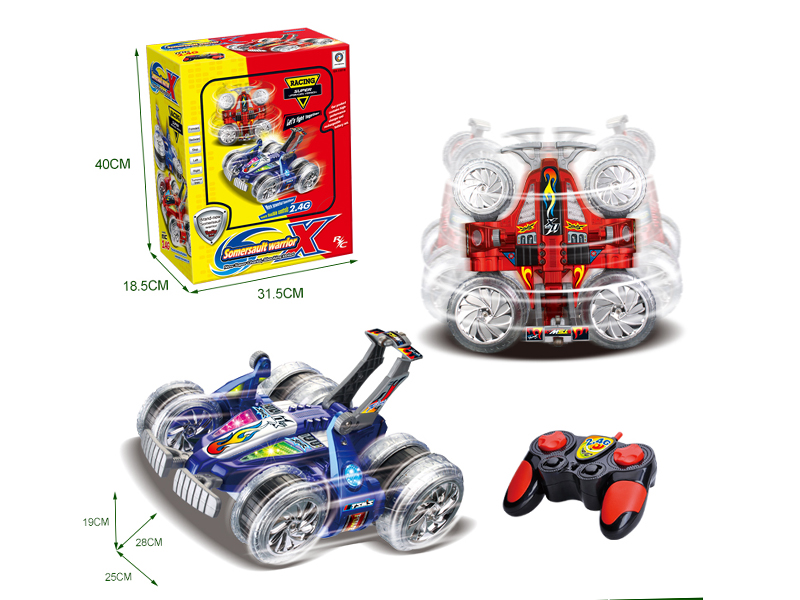 2.4G Remote Control Stunt Car