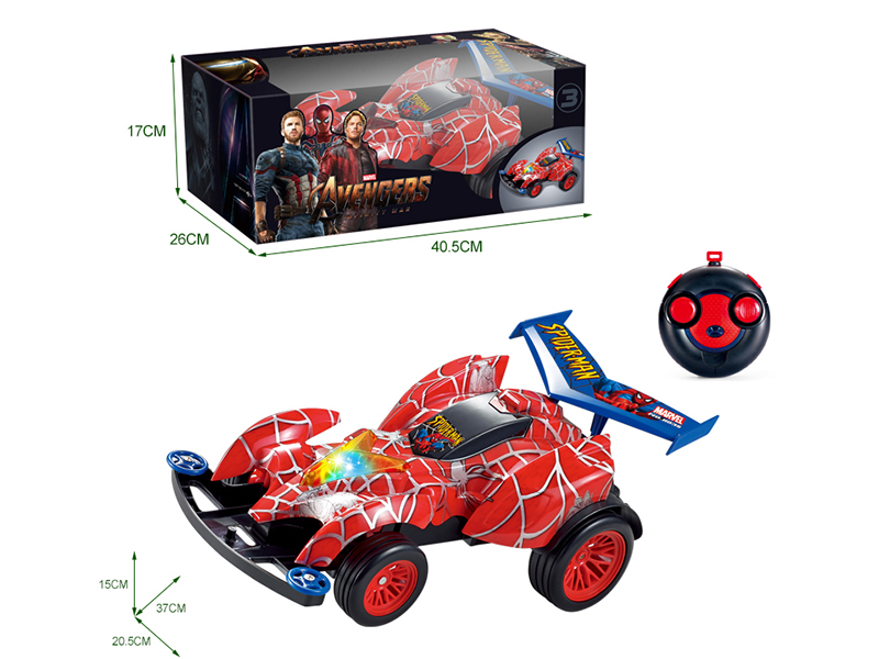 2.4G 4-Channel Remote Control High-Speed Car(Spider-Man)