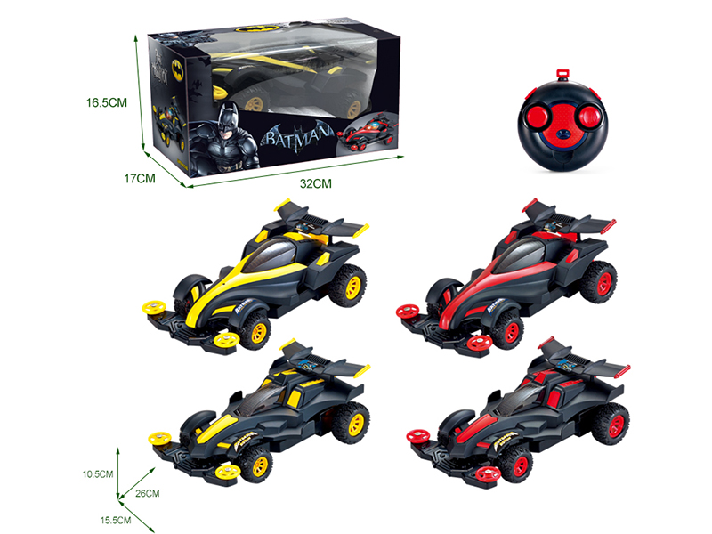 2.4G 4-Channel Remote Control High-Speed Car (Batman)