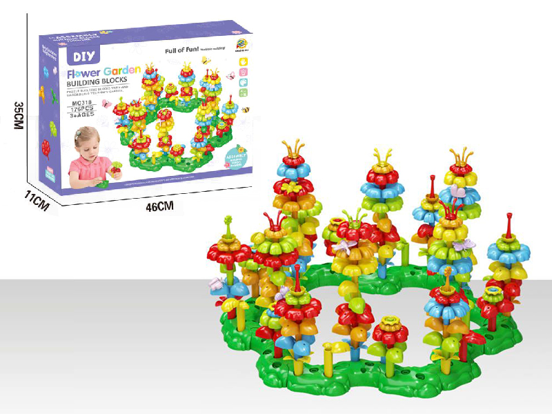 DIY Flower Garden Building Blocks 176pcs