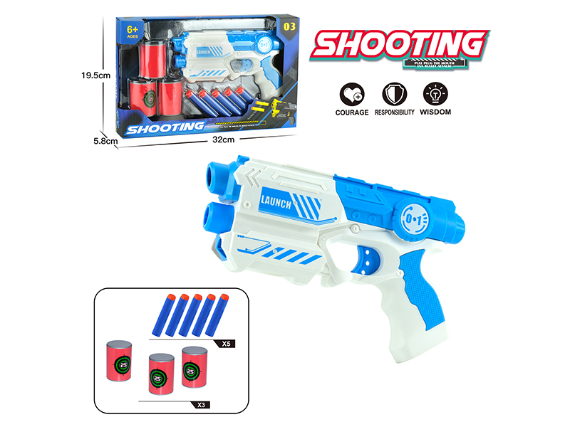 EVA Manual Soft Bullet Gun