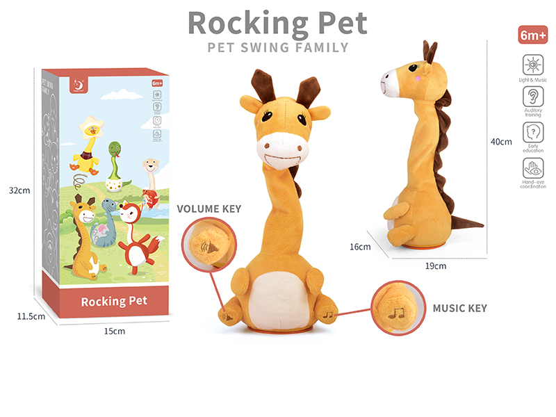 Plush Toy - Rocking Cute Deer