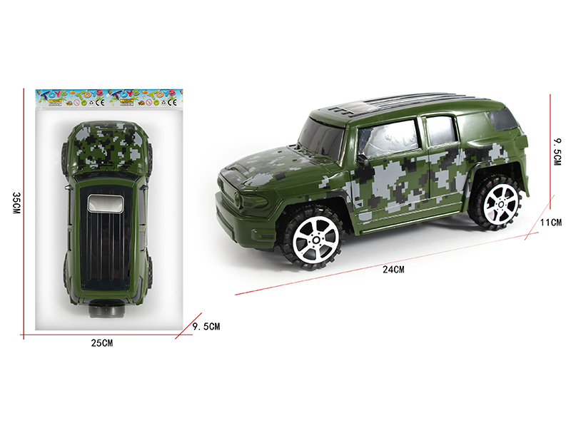 1:16 Friction Military Simulation Off-Road Vehicle(Toyota)