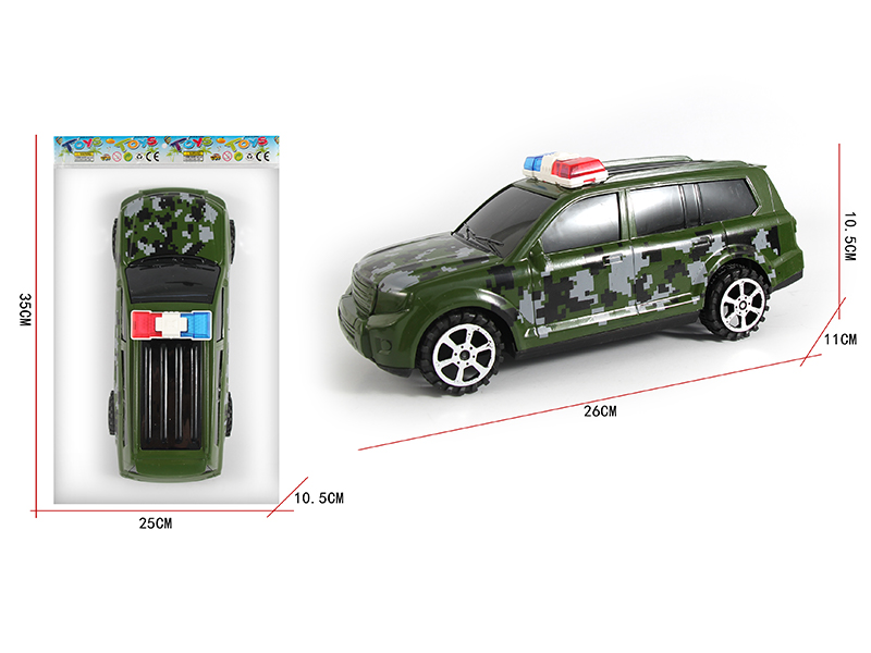 1:16 Friction Military Police Off-Road Car(Toyota Dominance)