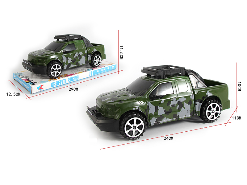 1:16 Friction F150 Ford Raptor Off Road Military Simulation Vehicle