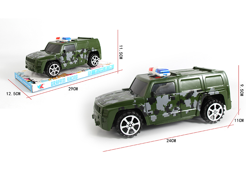 1:16 Friction Military Police H3 Hummer Off-Road