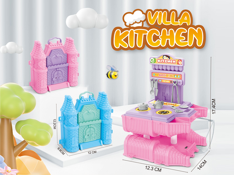 DIY  Castle Transformation Kitchen Table（Castle House）