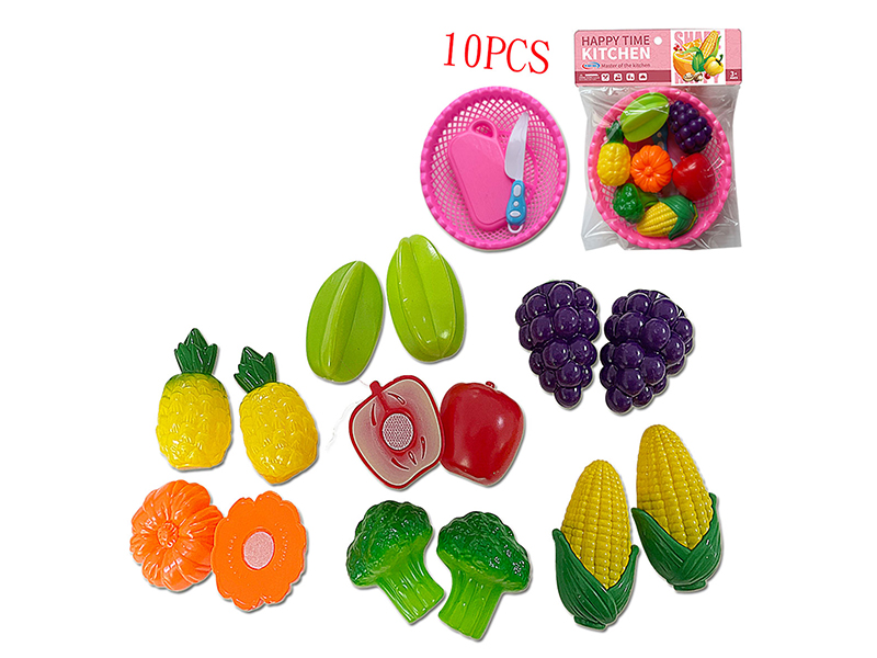 Cutting Fruits And Vegetable Set 10pcs