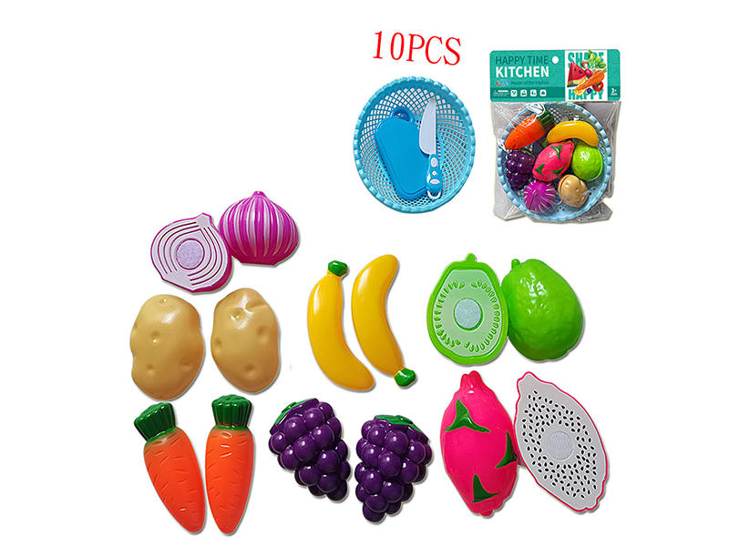 Cutting Fruits And Vegetable Set 10pcs